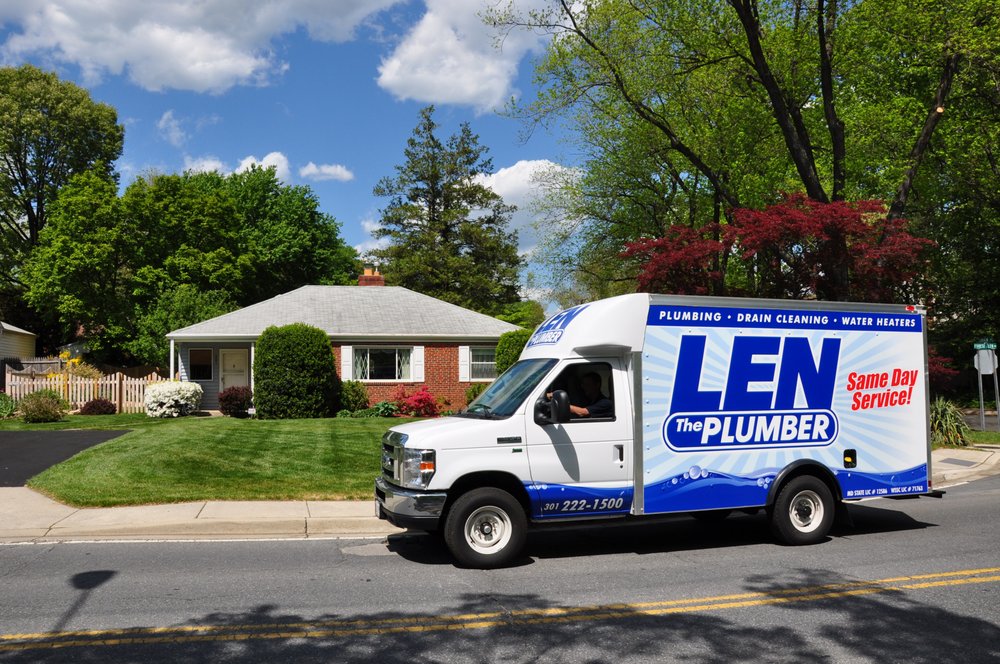 Slide of Len The Plumber