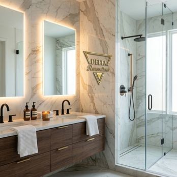 Delta Renovations - Bhatroom Remodeling - Countertop Installation Near Me - Englewood, New Jersey