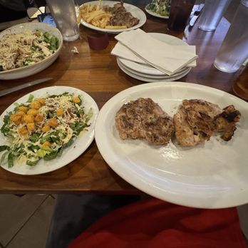 Da Silva Steakhouse - Half boneless chicken with Caesar salad - Steakhouses Near Me - Orlando, Florida Da Silva Steakhouse - Half boneless chicken with Caesar salad - Steakhouses Near Me - Orlando, Florida