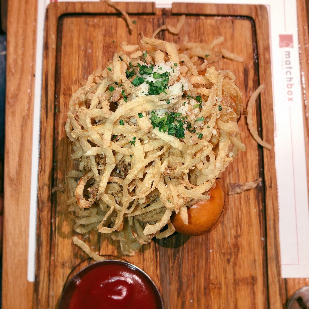a plate of food on a cutting board a plate of food on a cutting board