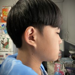 Cousin's Barber Shop - Complete did not do this side.