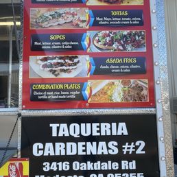 Exterior outside entrance of Taqueria Cardenas #2 - Modesto, California Exterior outside entrance of Taqueria Cardenas #2 - Modesto, California