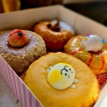 Moonbridge Doughnut Studio - So cute! - Donuts Near Me - Long Beach, California Moonbridge Doughnut Studio - So cute! - Donuts Near Me - Long Beach, California