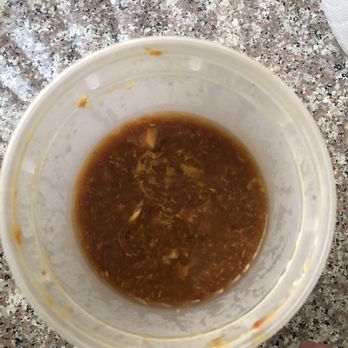 Jade Wok - I poured the hot and sour soup in a bowl and was disappointed with three missing vegetables. - Chinese Near Me - Los Angeles, California