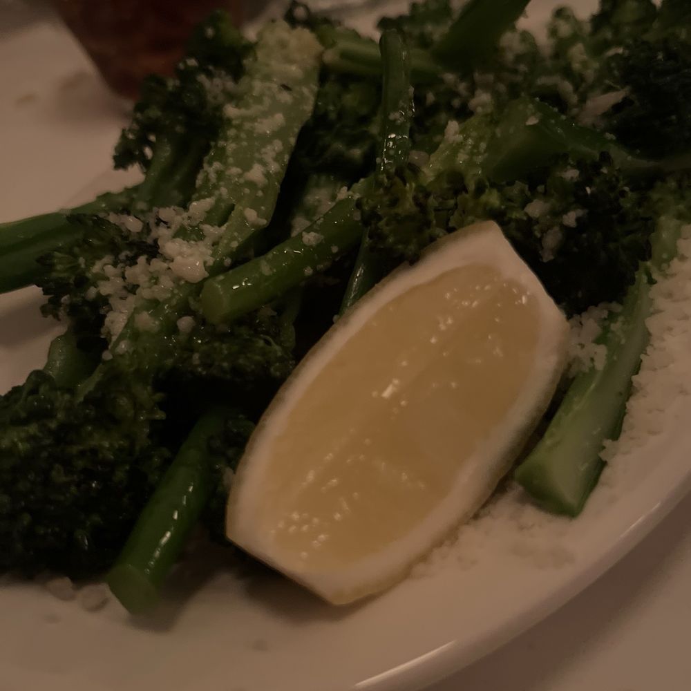 Anna - broccolini lemon grana padano chili oil - Italian Near Me - Woodbury, New York Anna - broccolini lemon grana padano chili oil - Italian Near Me - Woodbury, New York