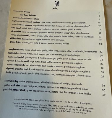 Menu photo 2 Leeward Portland, ME