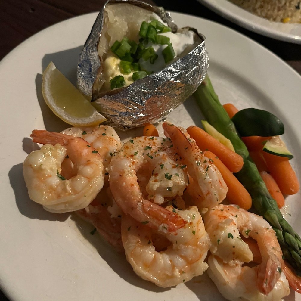 RB's Steakhouse - Grilled shrimp dinner. I'd get it again! - Steakhouses Near Me - Lake Arrowhead, California RB's Steakhouse - Grilled shrimp dinner. I'd get it again! - Steakhouses Near Me - Lake Arrowhead, California