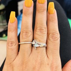 My hand with my done nails