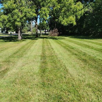Edges Landscaping - a freshly mowed lawn - Lawn Services Near Me