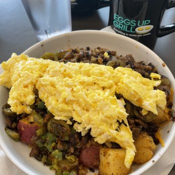 Eggs Up Grill - Loaded bowl with jalapeños - Breakfast & Brunch Near Me - Richmond, Virginia