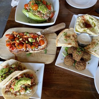 Ocado Restaurant - Iceberg Wedge Salad Bruschetta Falafel Street Tacos - Vegan Near Me - Sherman Oaks, California Ocado Restaurant - Iceberg Wedge Salad Bruschetta Falafel Street Tacos - Vegan Near Me - Sherman Oaks, California