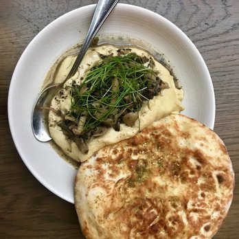 Aba - Roasted mushroom hummus - Mediterranean Near Me - Chicago, Illinois Aba - Roasted mushroom hummus - Mediterranean Near Me - Chicago, Illinois