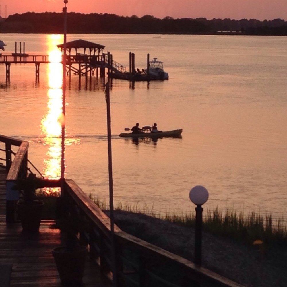 Sunset Grille - View from our table! - New American Near Me - Hilton Head Island, South Carolina Sunset Grille - View from our table! - New American Near Me - Hilton Head Island, South Carolina