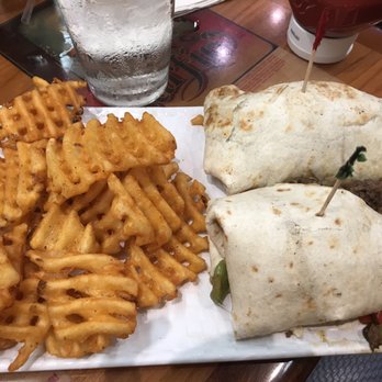 Shark Pit Bar & Grill - Cheese Steak Wrap - do not recommend. - New American Near Me - Cocoa Beach, Florida Shark Pit Bar & Grill - Cheese Steak Wrap - do not recommend. - New American Near Me - Cocoa Beach, Florida