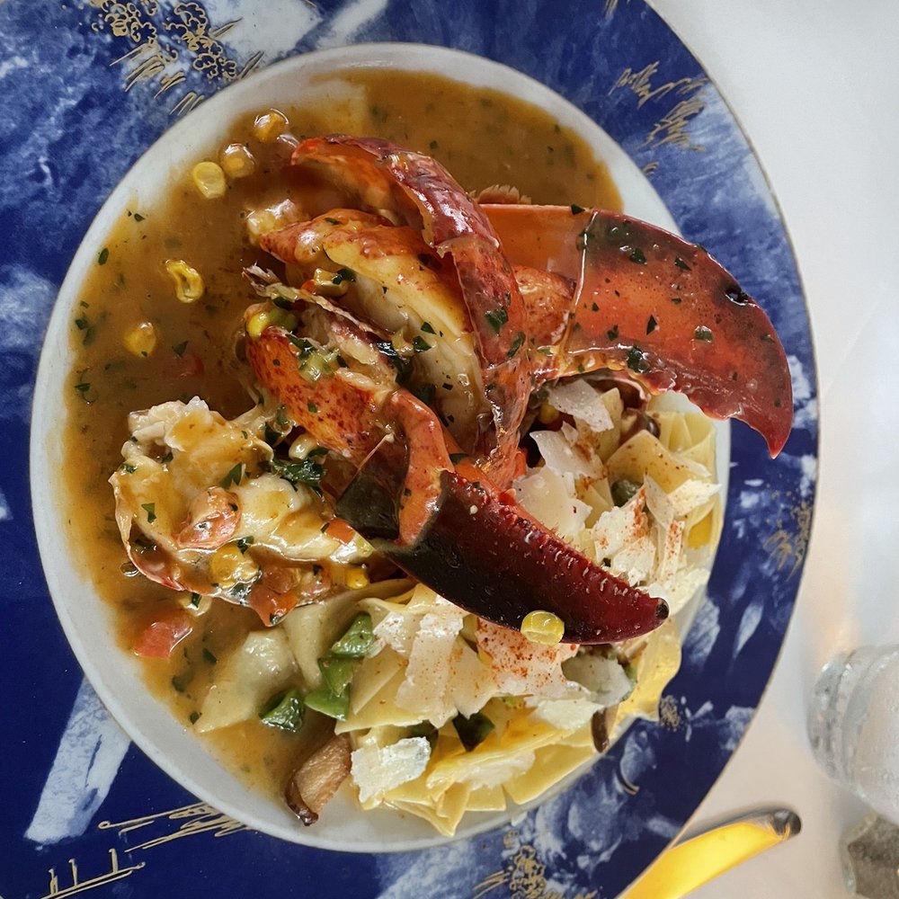 L'etoile Restaurant - etuvée of 1 1/2 lb. menemsha lobster - French Near Me - Edgartown, Massachusetts