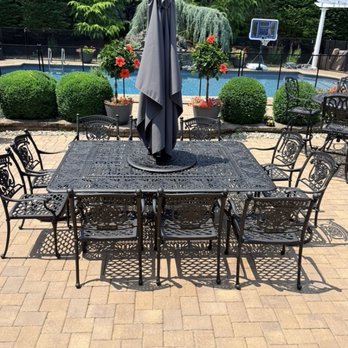 Gundy Powder Coating - Refinished table and chairs! - Powder Coating Near Me - Bay Shore, New York Gundy Powder Coating - Refinished table and chairs! - Powder Coating Near Me - Bay Shore, New York