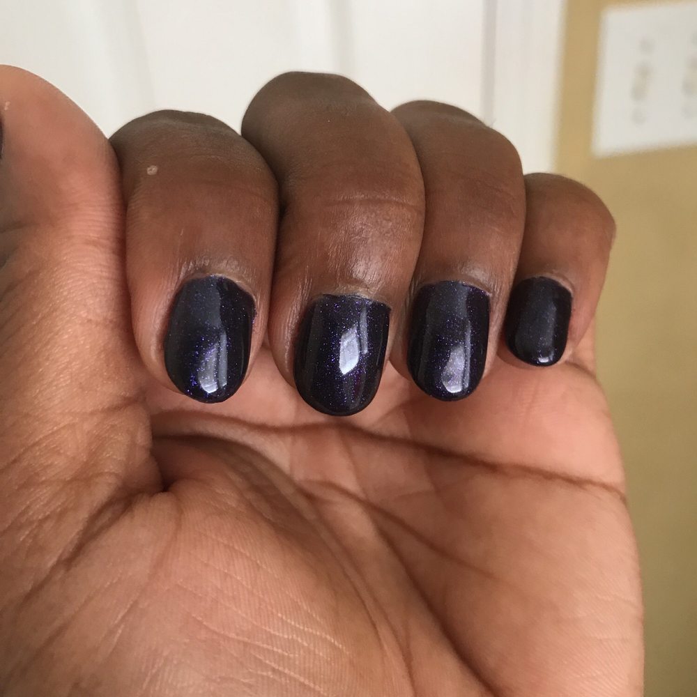TipTop Nails & Spa - Wanted to try something different since I always get light colors.Tried this deep purple. I'll stick with my light toned gel polish. - Nail Salons Near Me - Stone Mountain, Georgia TipTop Nails & Spa - Wanted to try something different since I always get light colors.Tried this deep purple. I'll stick with my light toned gel polish. - Nail Salons Near Me - Stone Mountain, Georgia