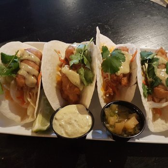 Redd's Pub - three tacos on a plate - Pubs Near Me - Victoria, British Columbia Redd's Pub - three tacos on a plate - Pubs Near Me - Victoria, British Columbia