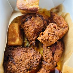 Doro Soul Food - Fried Doro Plate - 4 pc Half Chicken