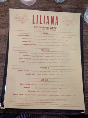 Menu photo 6 Liliana Woodbury, MN Menu photo 6 Liliana Woodbury, MN