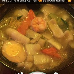 Seafood Ramen Soup Seafood Ramen Soup
