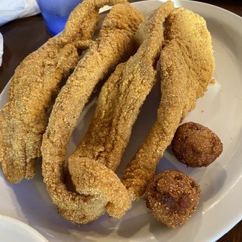Texas Cajun Cafe - Cat fish - no flavor :( - Seafood Near Me - Lamesa, Texas