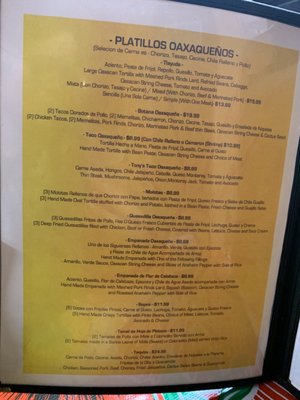Menu photo 4 El Milagro restaurant Seaside, CA Menu photo 4 El Milagro restaurant Seaside, CA