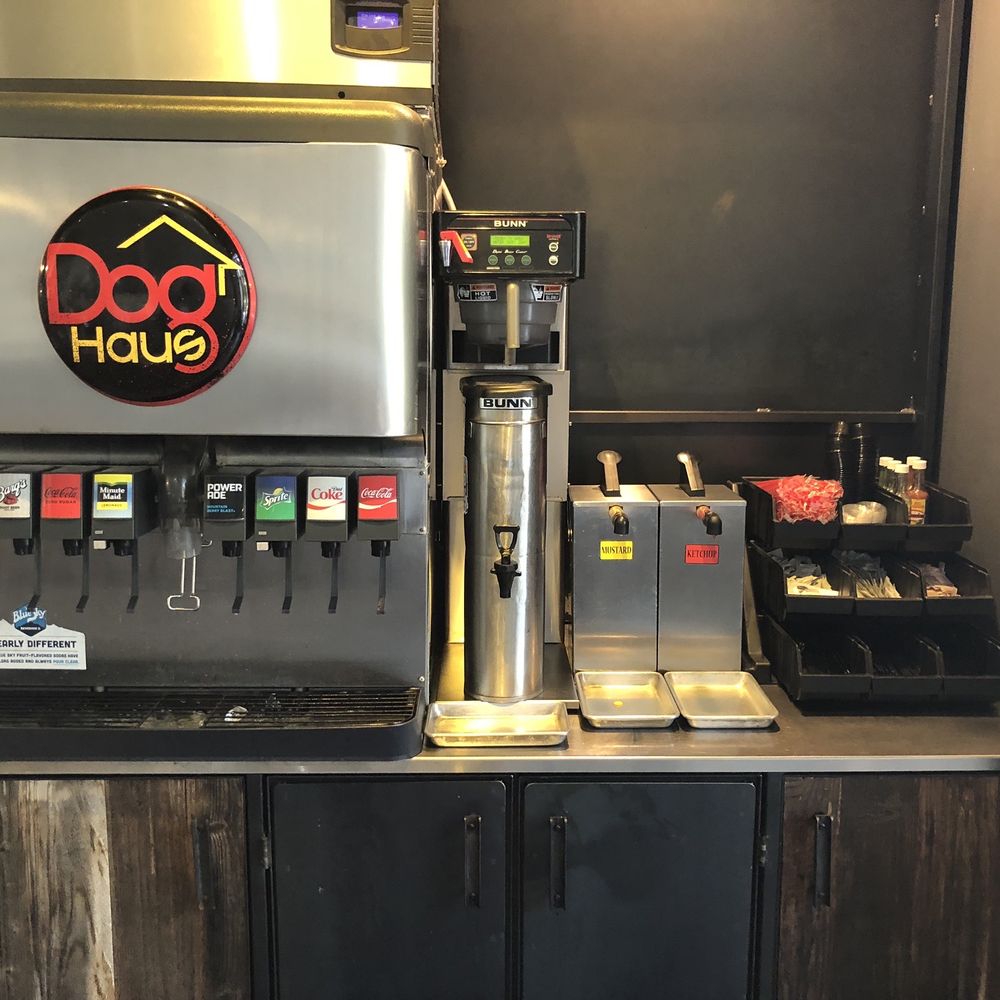 Dog Haus - Pasadena - Condiments - New American Near Me - Pasadena, California