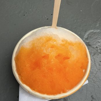 Ice Garden - Coconut Lilikoi - Desserts Near Me - Aiea, Hawaii