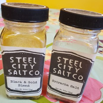 Cop Out Pierogies - two jars of salt - Polish Near Me - Pittsburgh, Pennsylvania Cop Out Pierogies - two jars of salt - Polish Near Me - Pittsburgh, Pennsylvania