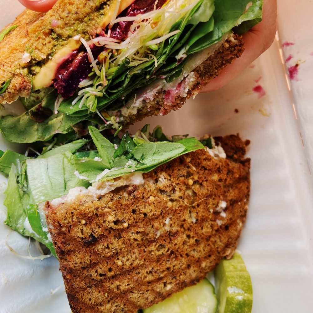 Pulp And sprout - Up-Beet Sandwich - Vegan Near Me - Asheville, North Carolina Pulp And sprout - Up-Beet Sandwich - Vegan Near Me - Asheville, North Carolina