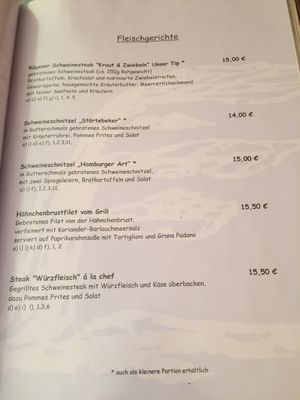 Menu photo 6 Restaurant Windland Breege, MV