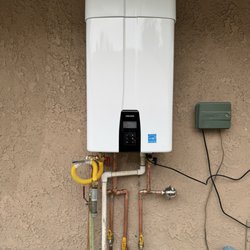 Billy's Plumbing and Rooter - New water heater installed.