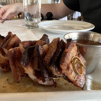 Echo & Rig - 1/2-inch thick grilled Grilled Thick - Cut Bacon & Barbecue Sauce - Steakhouses Near Me - Las Vegas, Nevada