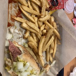 Crockery Cafe and Infusery - Hot dog and ff.