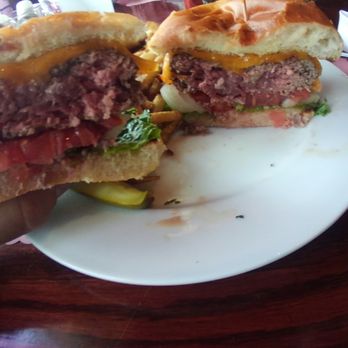 Mulligan's Restaurant & Pub - Bison burger ordered med. rare. Definitely rare. In fact, cold to the touch center of paddy. Some might like it. - New American Near Me - Canton, Ohio Mulligan's Restaurant & Pub - Bison burger ordered med. rare. Definitely rare. In fact, cold to the touch center of paddy. Some might like it. - New American Near Me - Canton, Ohio