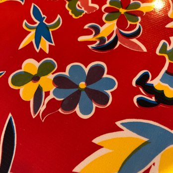 Cafe Corazon - Colorful table tops! - Mexican Near Me - Milwaukee, Wisconsin