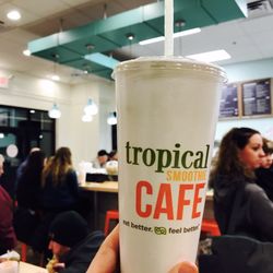 Tropical Smoothie Cafe - Great location across from the LazerDome. Detox island green all day long!!
