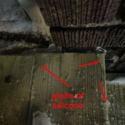 Simple Fix Home Repair and Renovations - Silicone all over the deck boards