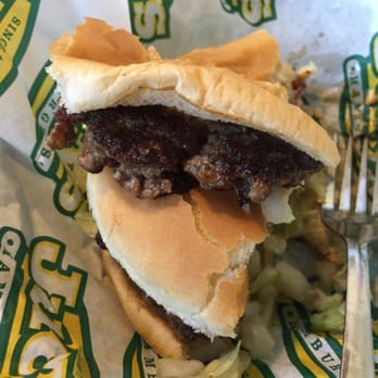 Jucy's Hamburgers - An overly charred, not so juicy burger. - Burgers Near Me - Tyler, Texas Jucy's Hamburgers - An overly charred, not so juicy burger. - Burgers Near Me - Tyler, Texas