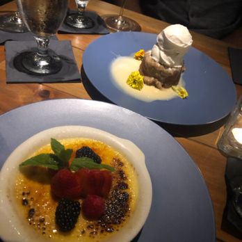 Spaghettini - Creme brulee and pumpkin butter cake, best dessert in years! - Italian Near Me - Seal Beach, California