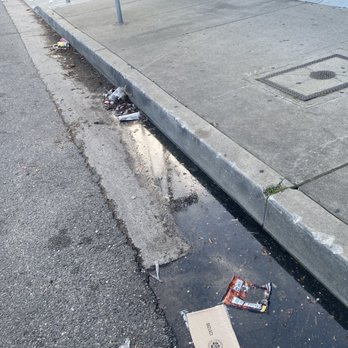 Don Zarape - Trash put in the street by Don Zarape employee - you can see many piles - they do this several times a week - Mexican Near Me - Valley Village, California Don Zarape - Trash put in the street by Don Zarape employee - you can see many piles - they do this several times a week - Mexican Near Me - Valley Village, California