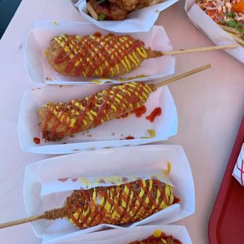 Kimchipapi Kitchen - Cheese + hot dog - Korean Near Me - Allston, Massachusetts