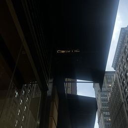 Sign outside