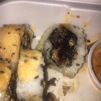 Moon O Sushi - Burnt salmon skin roll - Sushi Bars Near Me - Miami, Florida