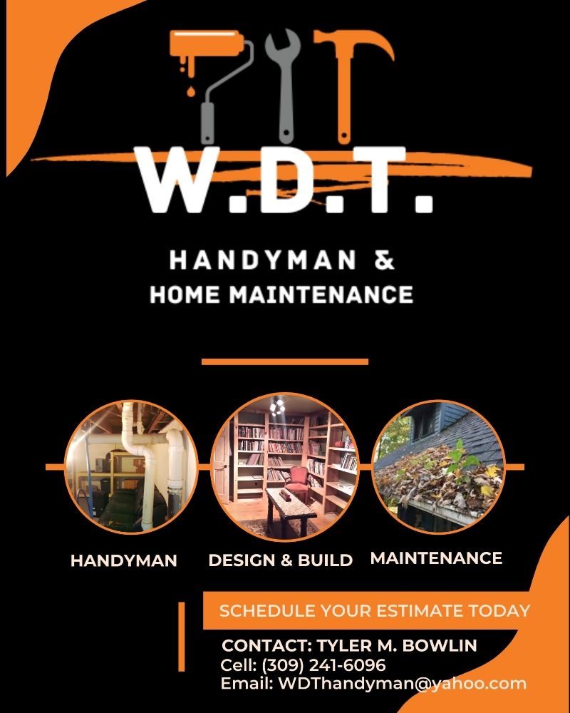Slide of WDT Handyman & Home Maintenance