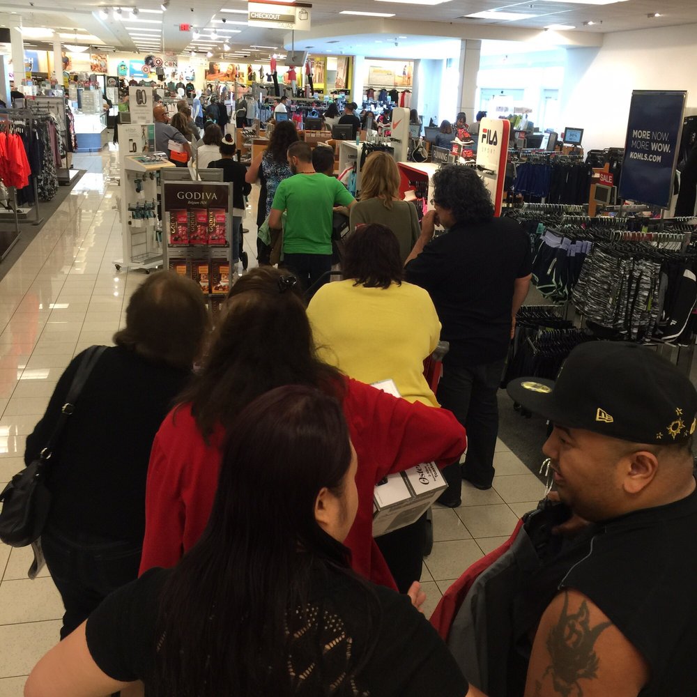 Kohl's - Ridiculous lines. - Department Stores Near Me - NORTHRIDGE, California Kohl's - Ridiculous lines. - Department Stores Near Me - NORTHRIDGE, California