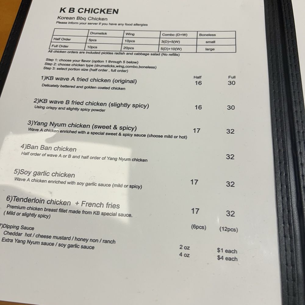 Menu pic, guess I deleted the food photo. Menu pic, guess I deleted the food photo.