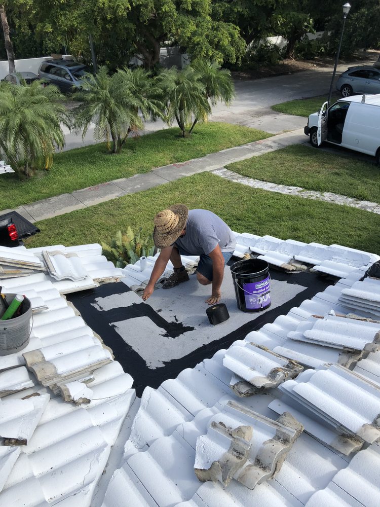 Slide of V & A Roofing