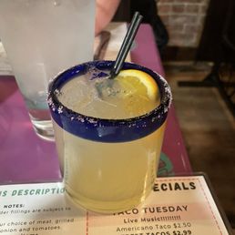 Golden margarita Golden margarita